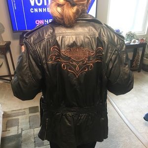 Harley-Davidson vintage Motorclothes leather jacket.